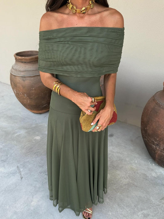 Chiara - Vestito in terracotta