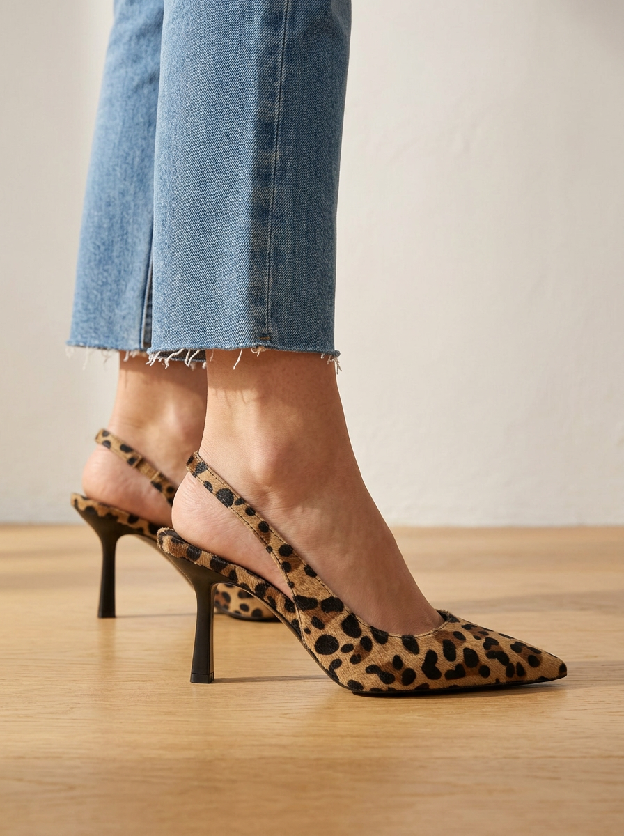 Avery | Tacchi D’Orsay Leopardo
